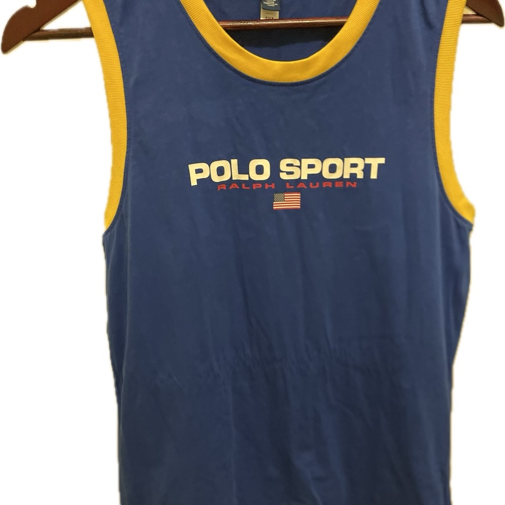 Polo Sport Cotton Big Boys Tank - Picture 3 of 8